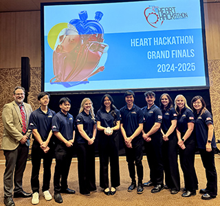Students at Heart Hackathon event in Vienna, Austria