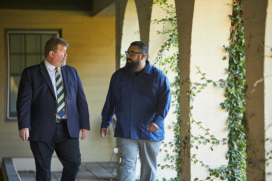 Exterior of the College of Behavioral and Social Sciences at California Baptist University