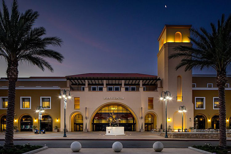 Front of Events Center