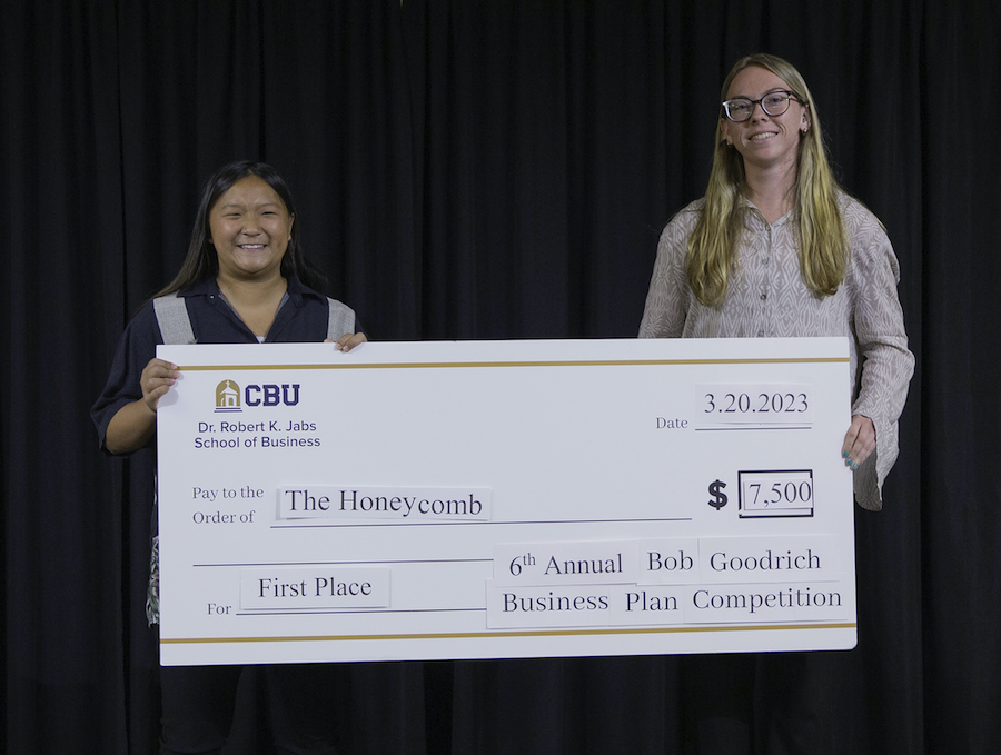 Melissa Quon, an entrepreneurship junior at California Baptist University