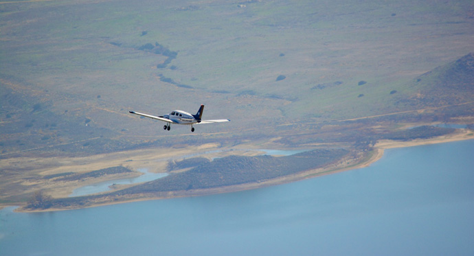 Air Force JROTC high school cadets fly high at CBU Flight School training 