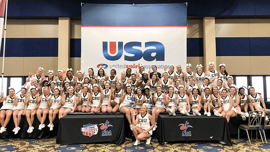 CBU Cheer team 2019
