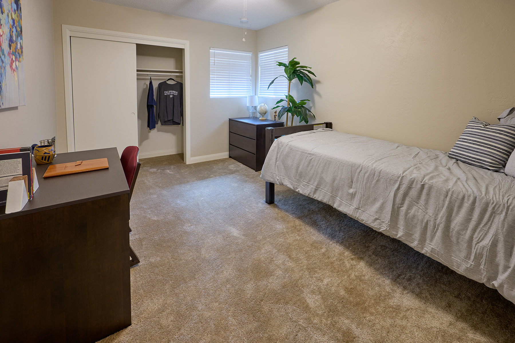 University Housing Bedroom