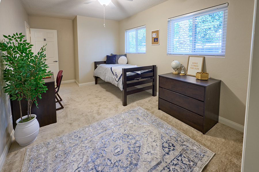 University Housing Bedroom