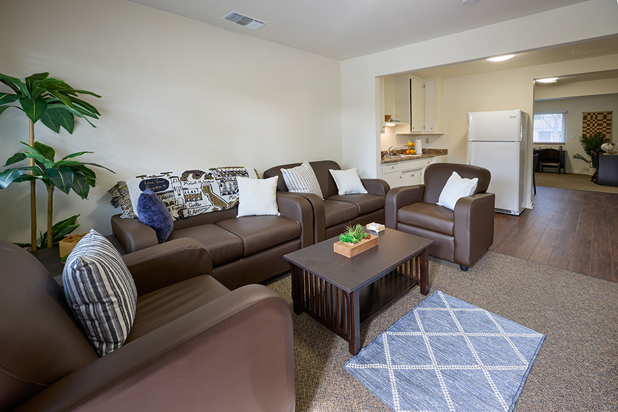 The Village living room