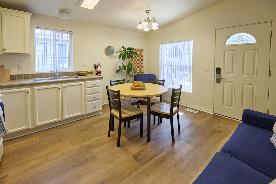 living room of the cottages