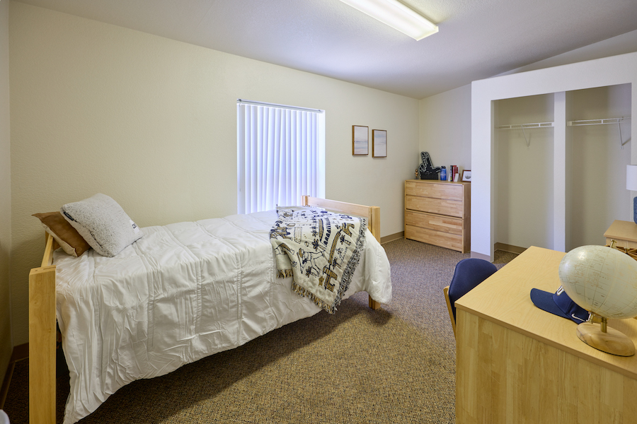 bedroom in the Cottages