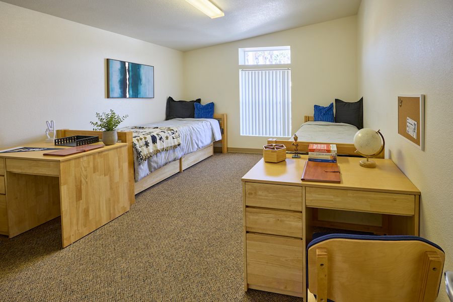 Bedroom in the Cottages