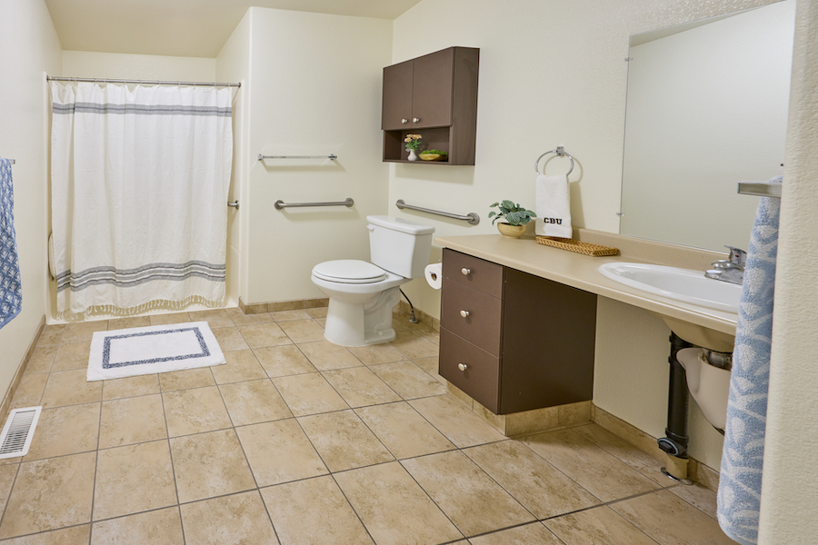 Bathroom in the Cottages