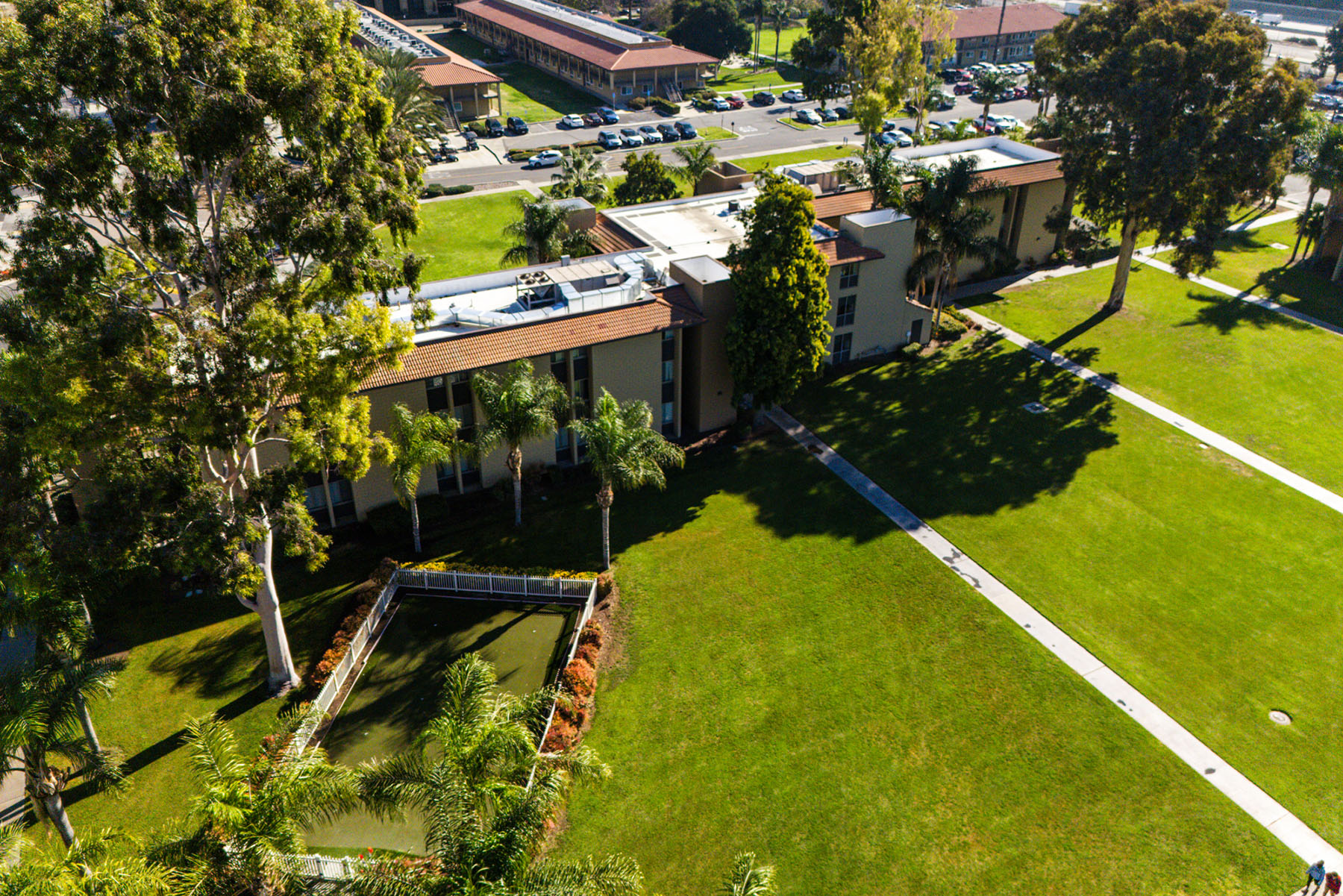 Smith Hall Aerial Shot