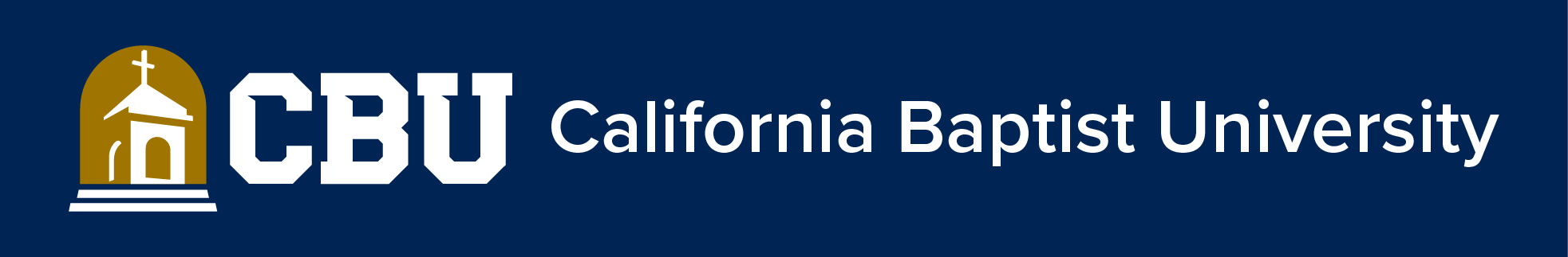 CBU Wordmark Negative