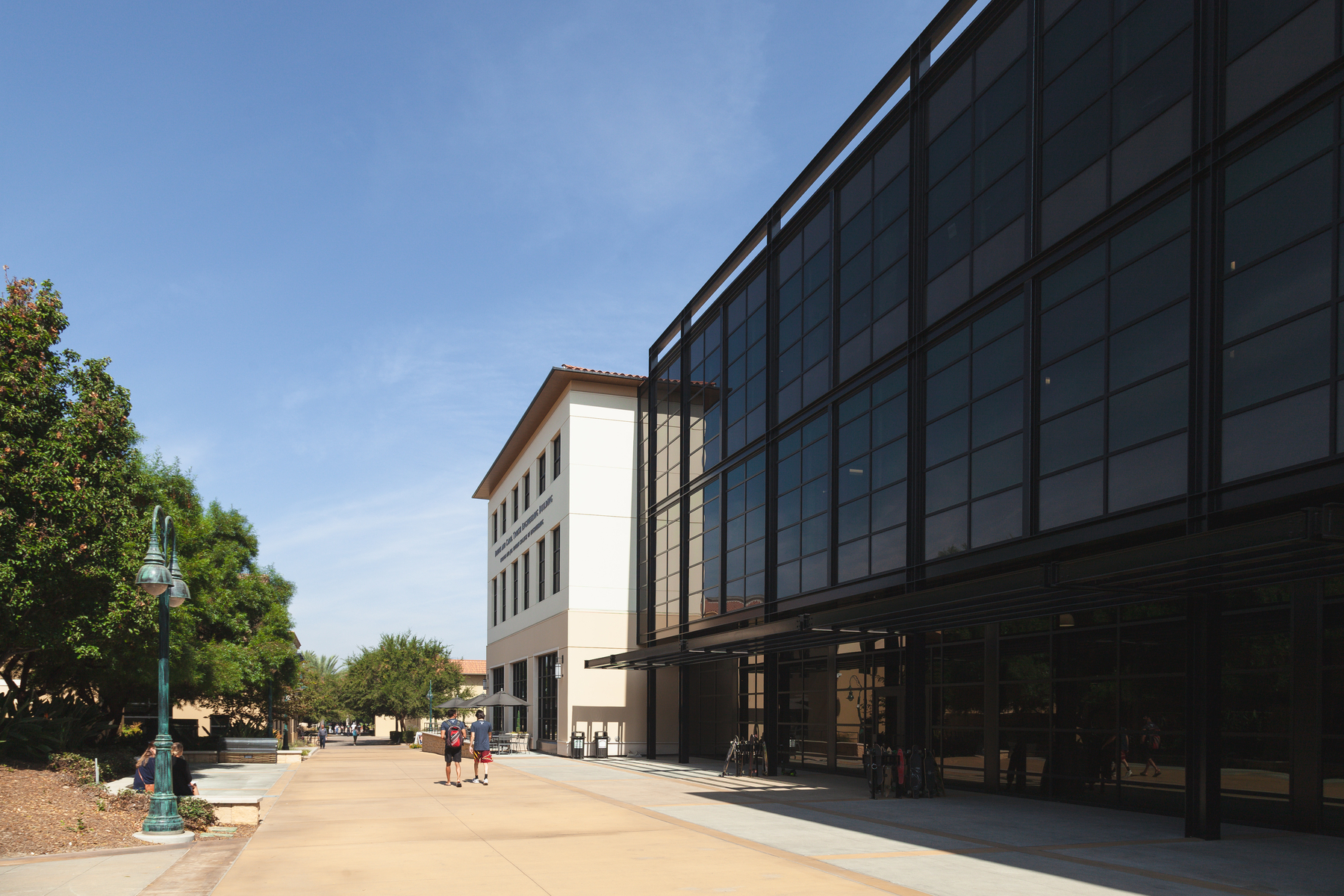Exterior of CBU Engineering building